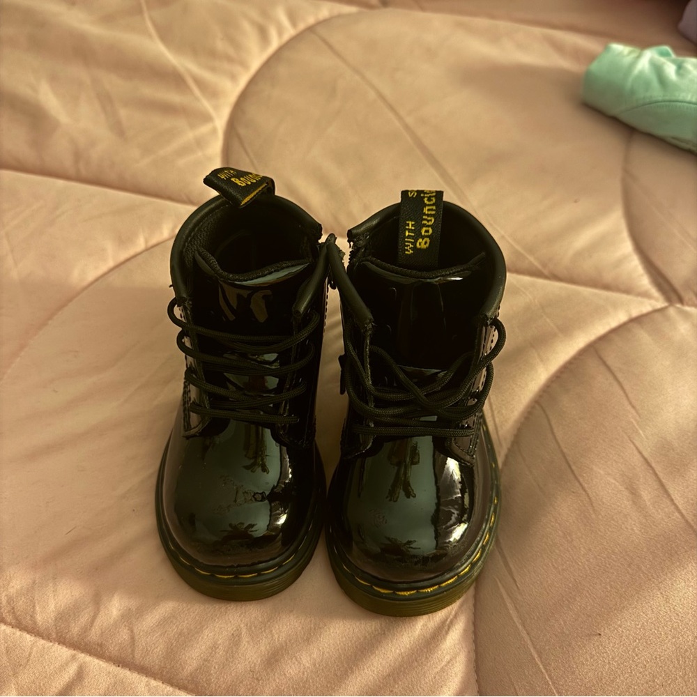 Kids Black Boots